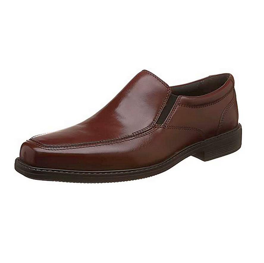 Clarks -CLAMENDONJL- Men's Leather Slip On Formal Shoes - Just Leathers St  Lucia – 